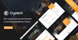 Cryptech - Chủ đề WordPress về ICO và tiền điện tử