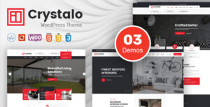 Crystalo - Chủ đề WordPress về kiến ​​trúc và thiết kế nội thất