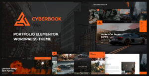 Cyberbook - Chủ đề WordPress danh mục đầu tư Elementor