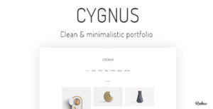 Cygnus - Chủ đề WordPress danh mục đầu tư tối giản và gọn gàng