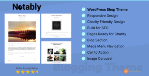 Đáng chú ý - Một chủ đề viết blog WordPress