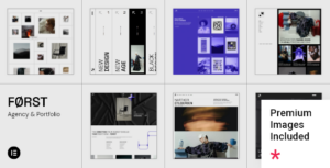 Đầu tiên - Chủ đề cơ quan và danh mục đầu tư của Elementor