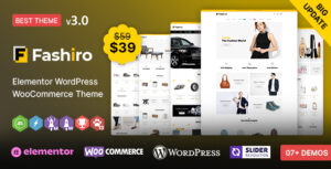 Dịch thuật WP - Chủ đề WooC Commerce có yếu tố đa năng