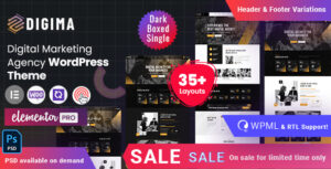 Digima - Chủ đề WordPress dành cho đại lý