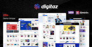 Digitaz - Chủ đề WooC Commerce Elementor