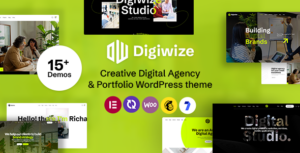 Digiwize - Chủ đề WordPress dành cho Cơ quan Kỹ thuật số & Danh mục Sáng tạo
