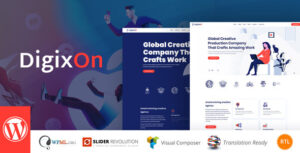 Digixon - Chiến lược tiếp thị kỹ thuật số WP Theme