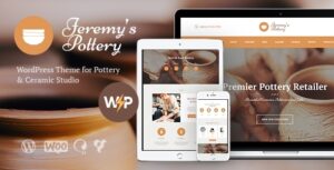 Đồ gốm của Jeremy - Chủ đề gốm sứ WordPress