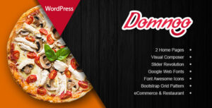 Domnoo - Chủ đề WordPress về Pizza & Nhà hàng