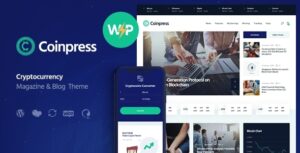 Đồng xu | Tạp chí và blog tiền điện tử ICO Chủ đề WordPress
