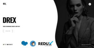 Drex - Chủ đề WordPress danh mục đầu tư một trang