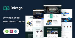 Drivega - Chủ đề WordPress của trường dạy lái xe