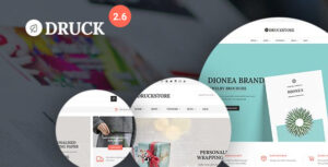 Druck - Cửa hàng in ấn Chủ đề WordPress WooC Commerce