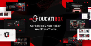 Ducatibox - Chủ đề WordPress Dịch vụ ô tô & sửa chữa ô tô