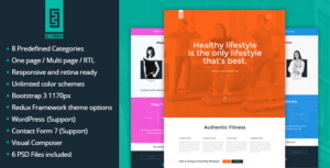 ENDLESS - Chủ đề WordPress một trang / nhiều trang
