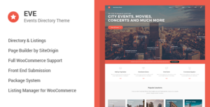 EVE - Thư mục sự kiện Chủ đề WordPress