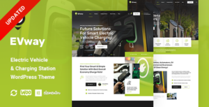 EVway - Chủ đề WordPress về xe điện và trạm sạc