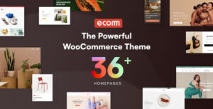 Ecomm - Chủ đề WooC Commerce mạnh mẽ