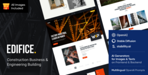 Edifice - Chủ đề WordPress Xây dựng & Xây dựng