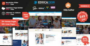 Educacion - Chủ đề WordPress về khóa học giáo dục