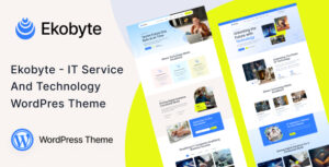 Ekobyte - Chủ đề WordPress về Dịch vụ & Công nghệ CNTT