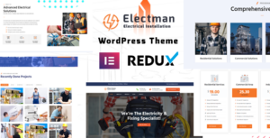 Electman - Chủ đề WordPress về dịch vụ điện