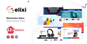 Elixi – Chủ đề WordPress điện tử cho chủ đề WordPress WooC Commerce