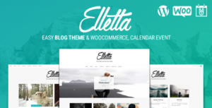 Elletta - Blog Tin tức, Lịch & Chủ đề Cửa hàng WordPress