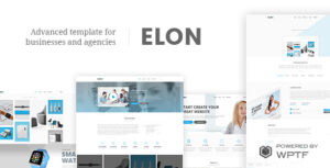 Elon - Chủ đề web và đại lý