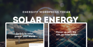Energify - Chủ đề WordPress về năng lượng mặt trời và năng lượng tái tạo