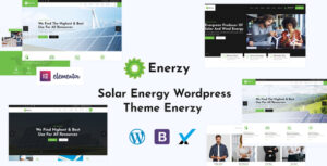 Enerzy - Chủ đề WordPress Năng lượng Gió & Mặt trời