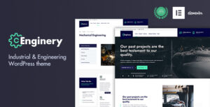 Enginery - Chủ đề WordPress Công nghiệp & Kỹ thuật