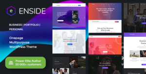 Enside - Chủ đề WordPress trang đích đa năng Onepage