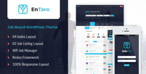 Entaro - Chủ đề WordPress cổng thông tin việc làm