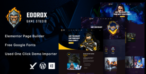 Eoorox - Chủ đề WordPress về trò chơi và thể thao điện tử