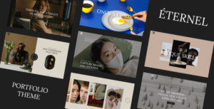 Éternel - Chủ đề WordPress danh mục đầu tư sáng tạo