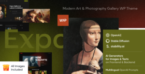 Expo - Chủ đề WordPress về nghệ thuật & thư viện