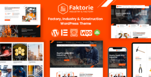 Faktorie - Chủ đề WordPress Công nghiệp & Nhà máy