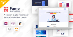 Fame - Chủ đề WordPress về Công nghệ/Dịch vụ Kỹ thuật số