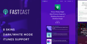 Fastcast - Chủ đề Podcast WordPress
