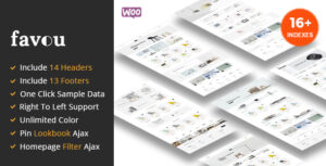 Favou - Nội thất WooC Commerce Ajax WordPress Theme