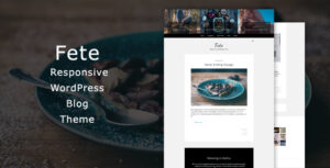 Fete - Chủ đề blog WordPress đáp ứng