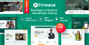 Finwave - Chủ đề WordPress về Kinh doanh và Tài chính