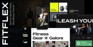FitFlex - Chủ đề WordPress của cửa hàng thể dục & thể thao