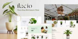 Flacio - Chủ đề WordPress của Plants Shop WooC Commerce