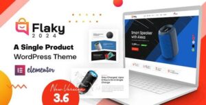 Flaky - Chủ đề WooC Commerce một sản phẩm