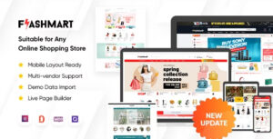 FlashMart - Chủ đề WordPress WooC Commerce Elementor đa năng (Hơn 10 trang chủ & Bố cục dành cho thiết bị di động đã sẵn sàng)