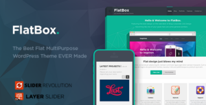 FlatBox - Theme WordPress đa năng dạng phẳng
