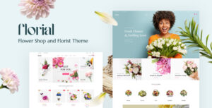 Floral – Chủ đề WordPress của Cửa hàng hoa WooC Commerce