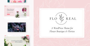 Floreal - Chủ đề cửa hàng hoa và cửa hàng hoa